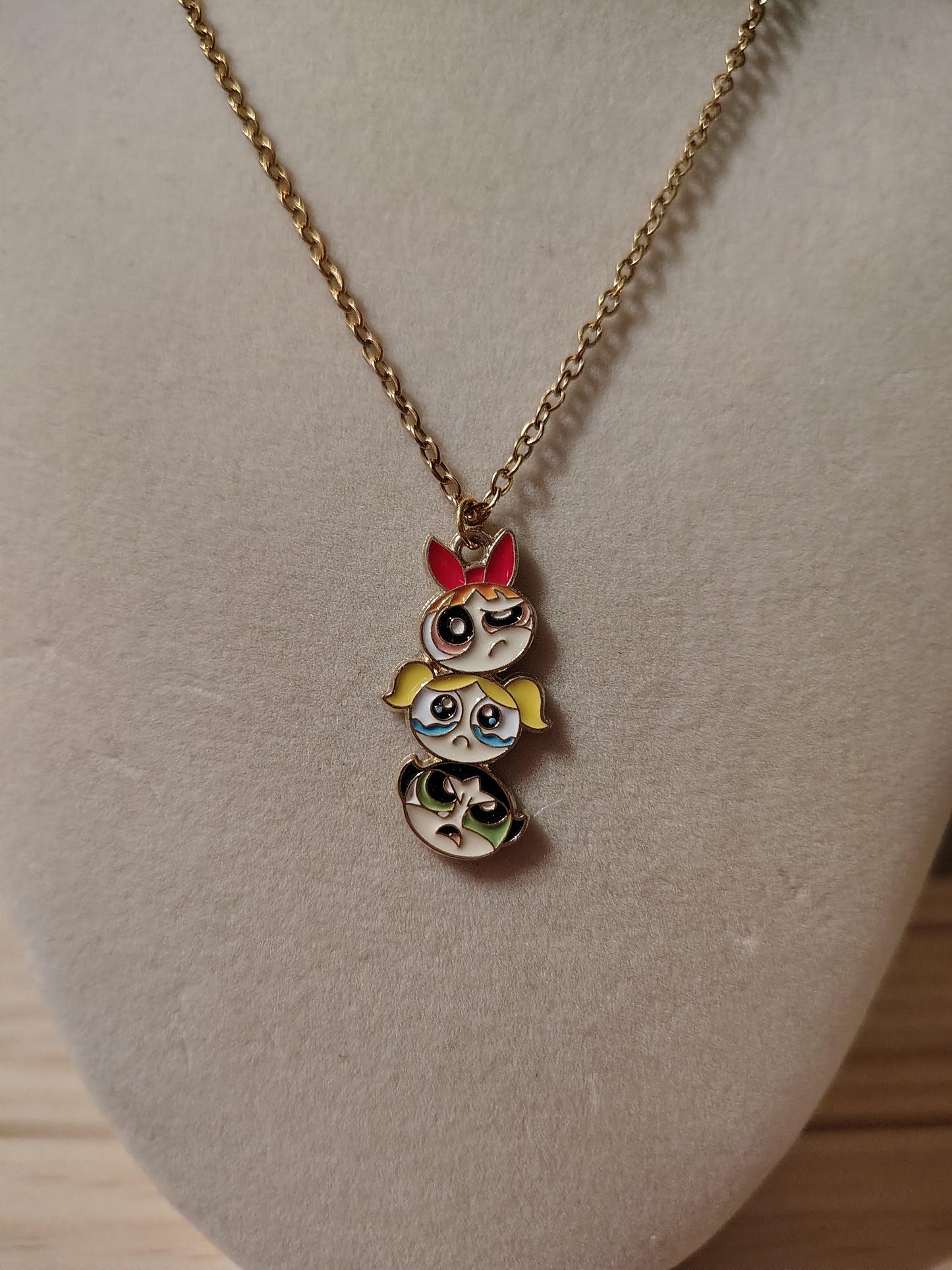 Powerpuff Girl Necklace- SALE