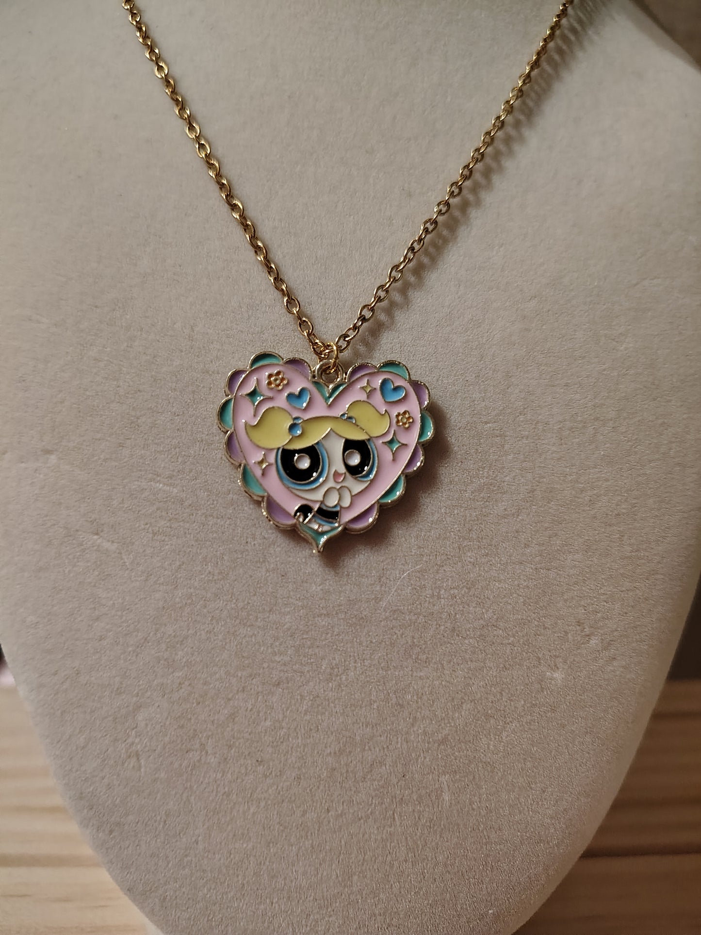 Powerpuff Girl Necklace- CLEARANCE