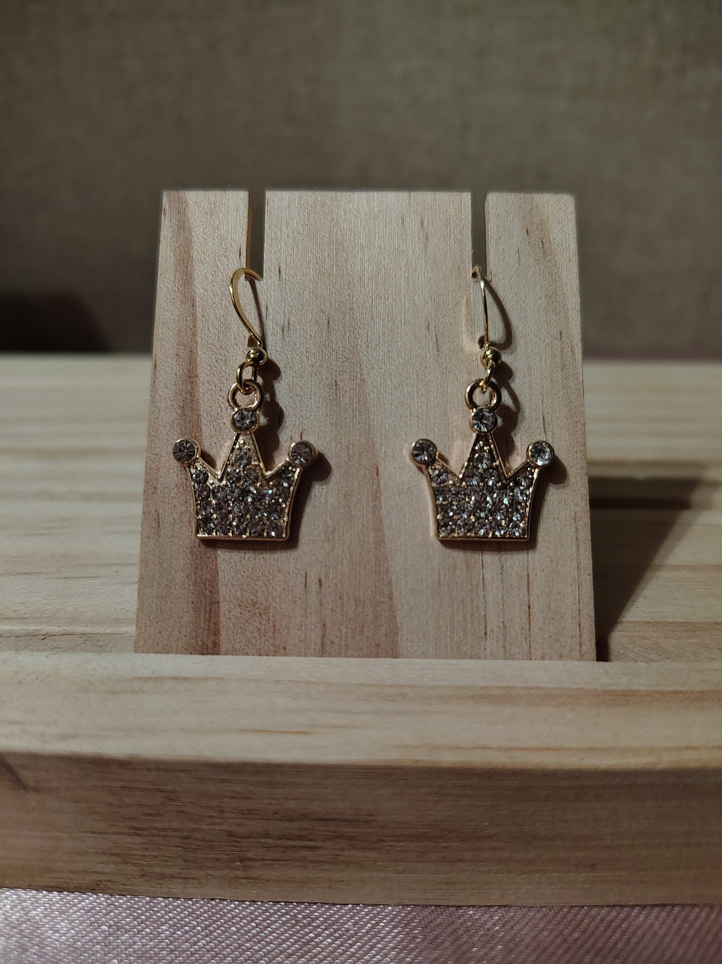 Beautiful Crown Earrings