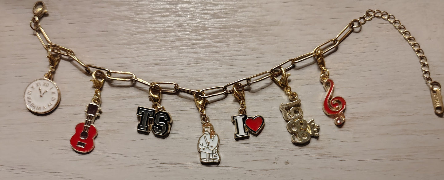 Swiftie Charm Bracelet