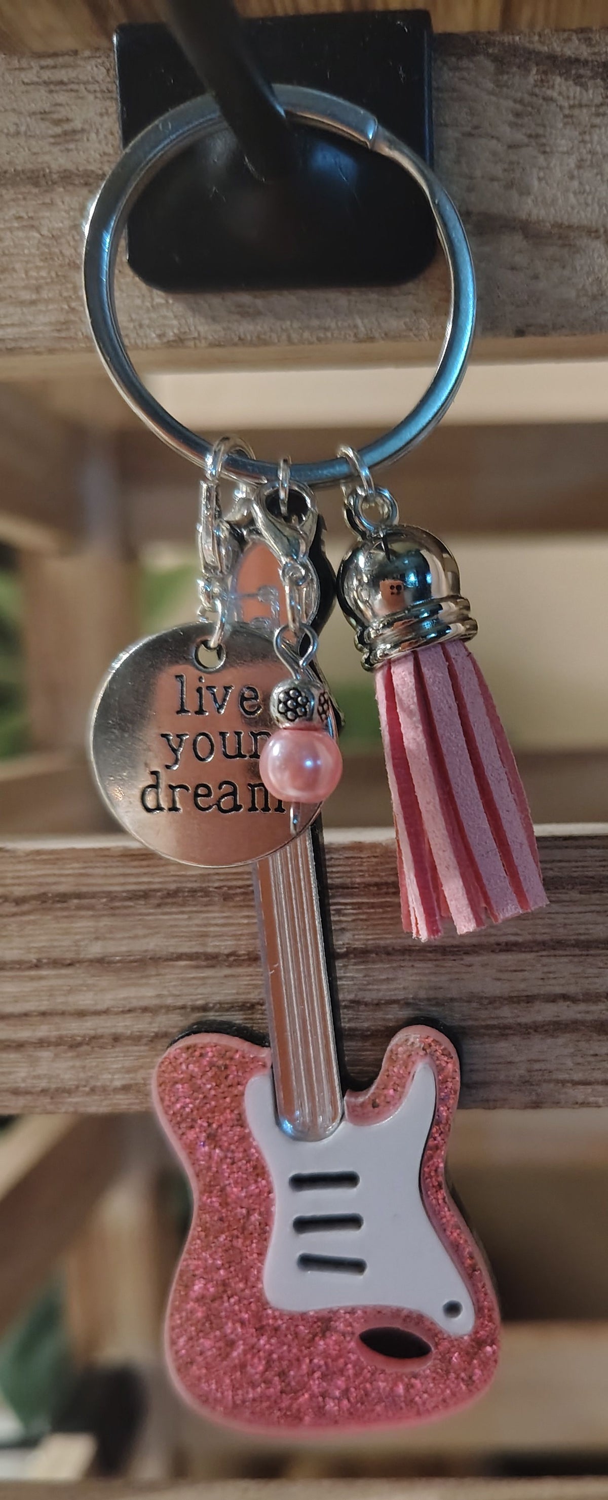 Guitar Keychain