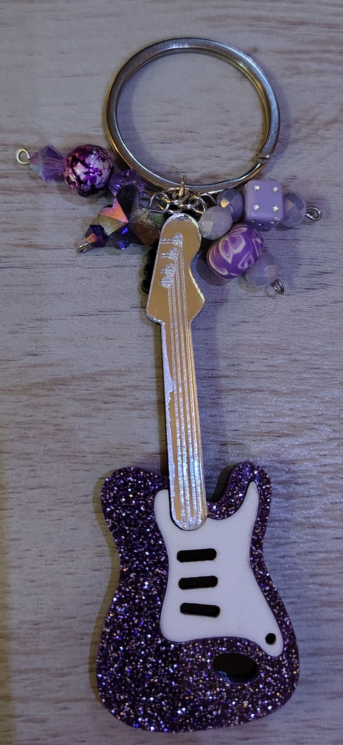 Guitar Keychain