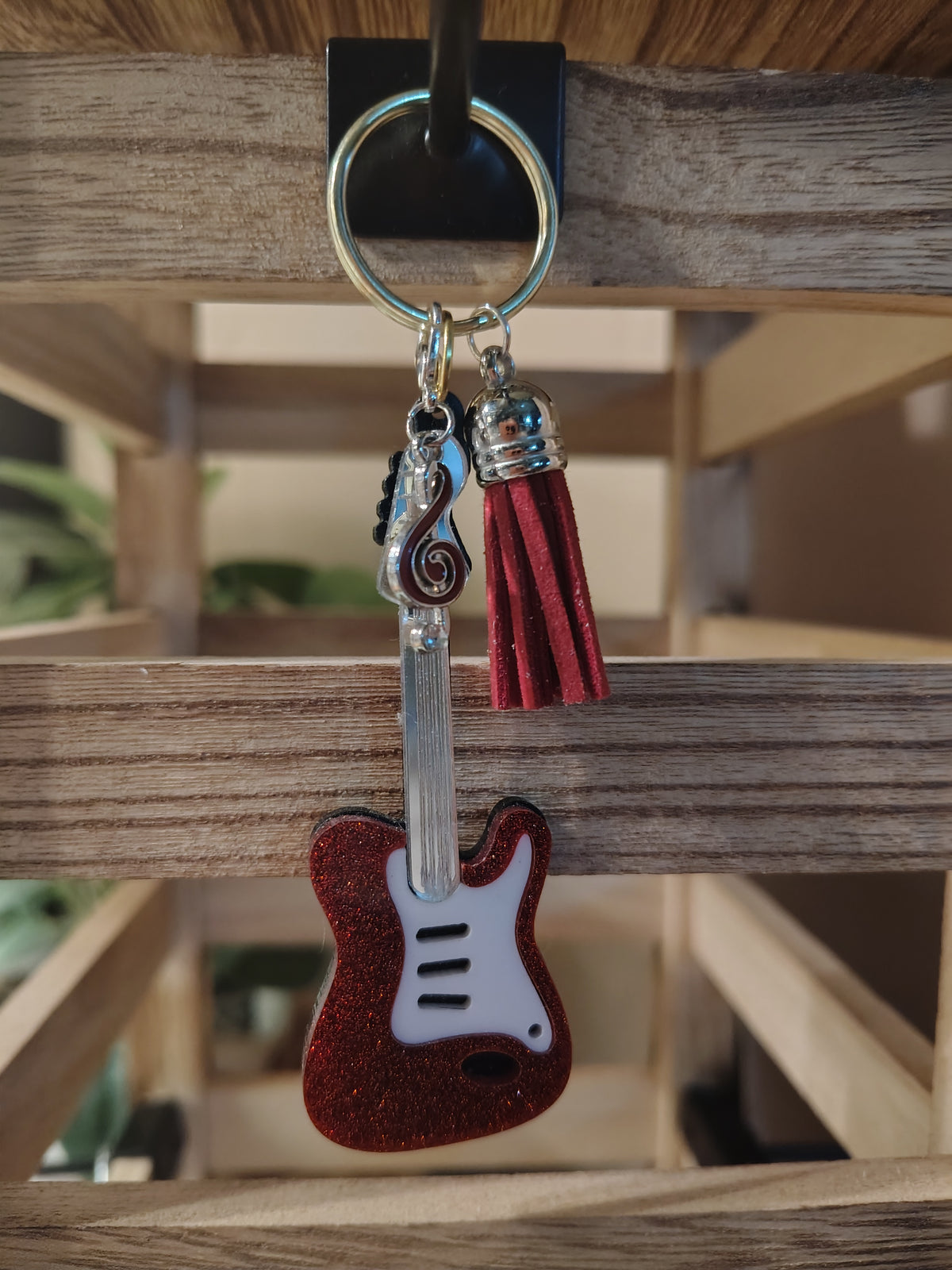 Guitar Keychain