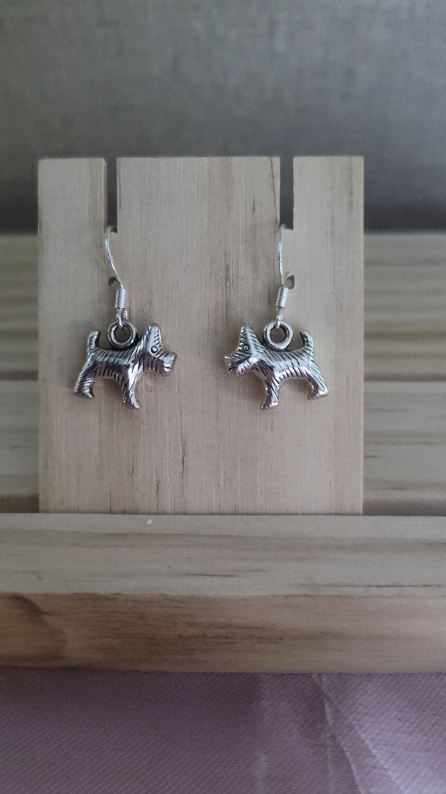 Dog Earrings