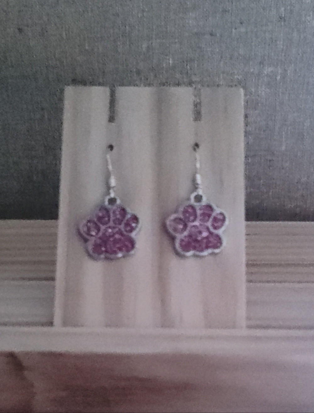 Paw Print Earrings