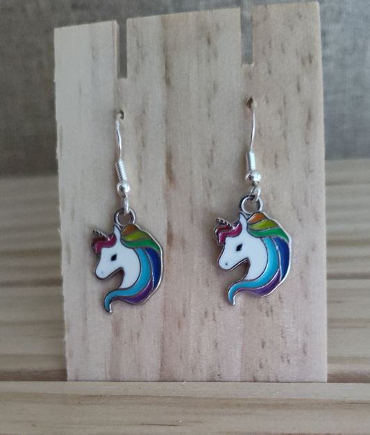 Unicorn Earrings- CLEARANCE- Discontinued item
