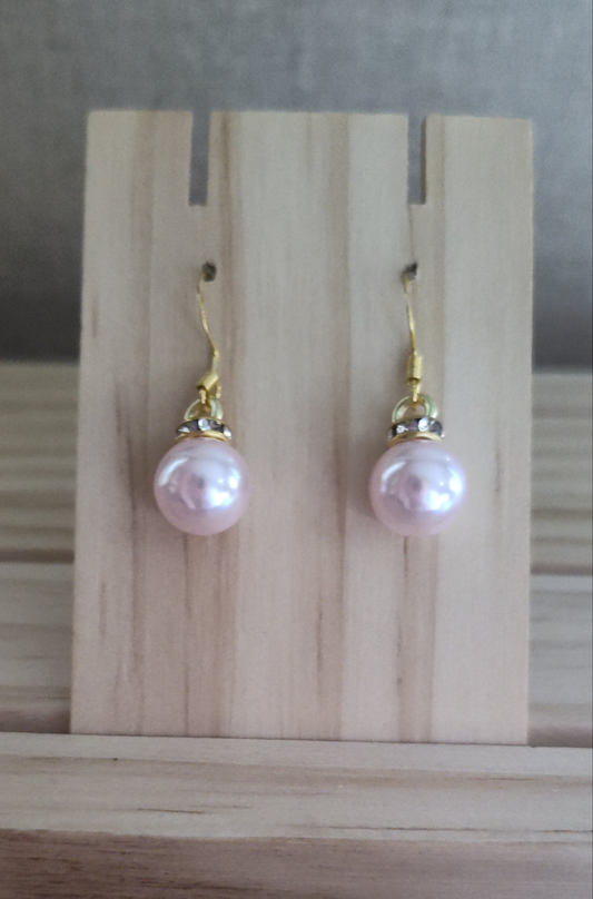 Faux Pearl Earrings- CLEARANCE