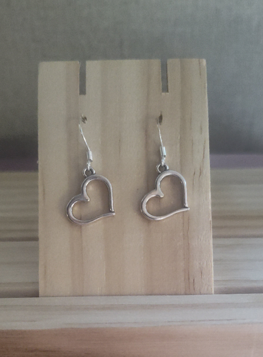 Heart Earrings- CLEARANCE