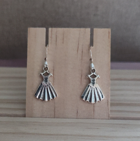 Silver Dress Earrings- CLEARANCE