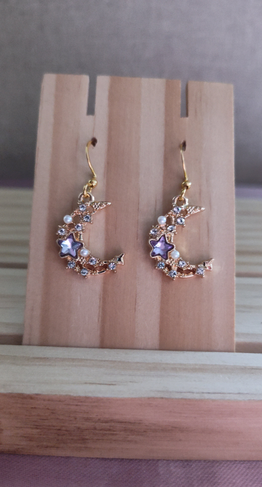 Moon Earrings- SALE