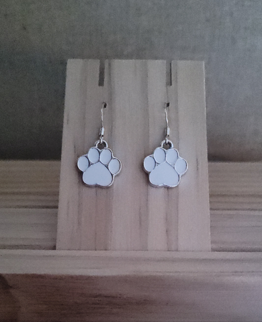 Paw Print Earrings