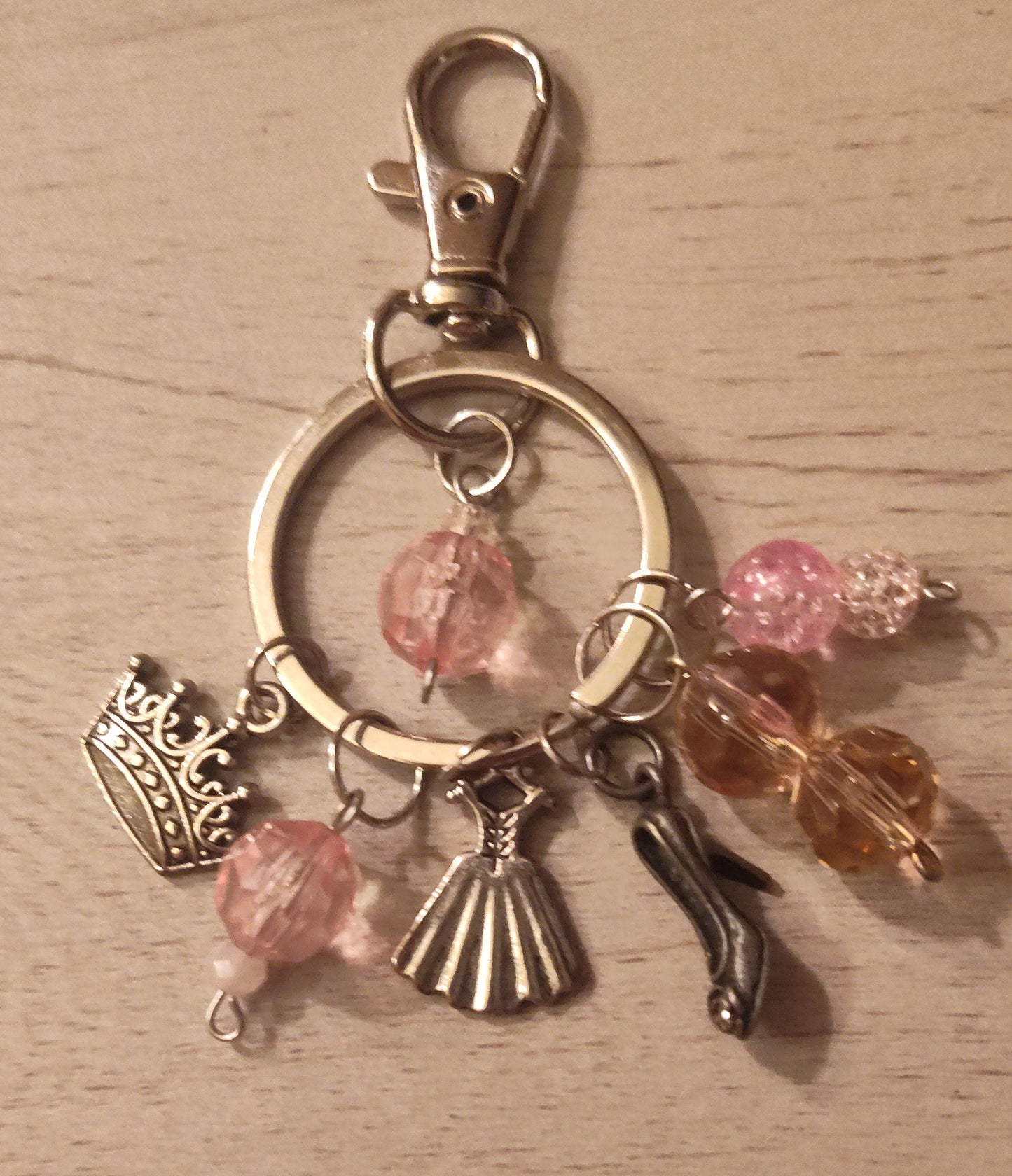 Handmade Girly Keychain- CLEARANCE