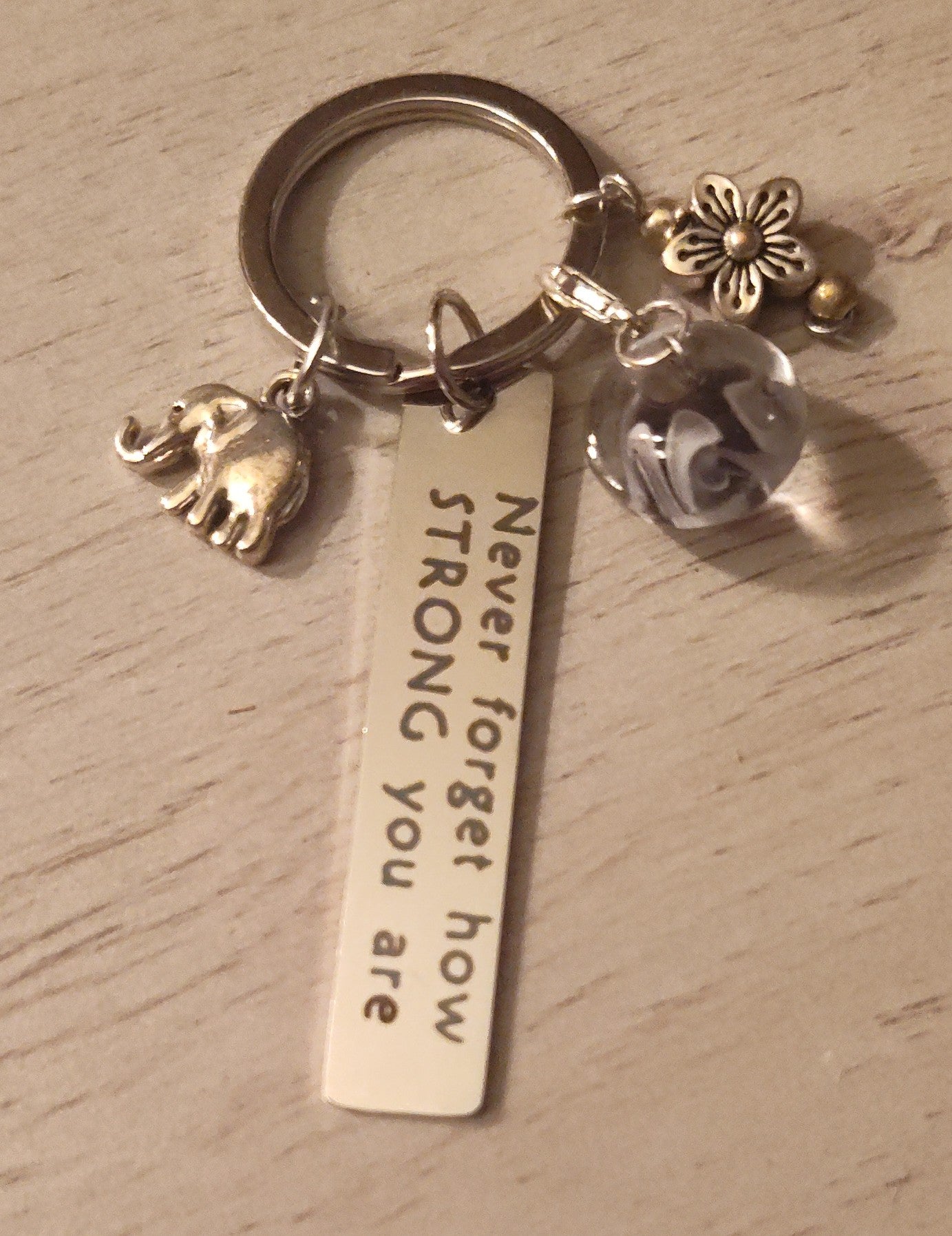 Handmade Inspirational Keychain- SALE