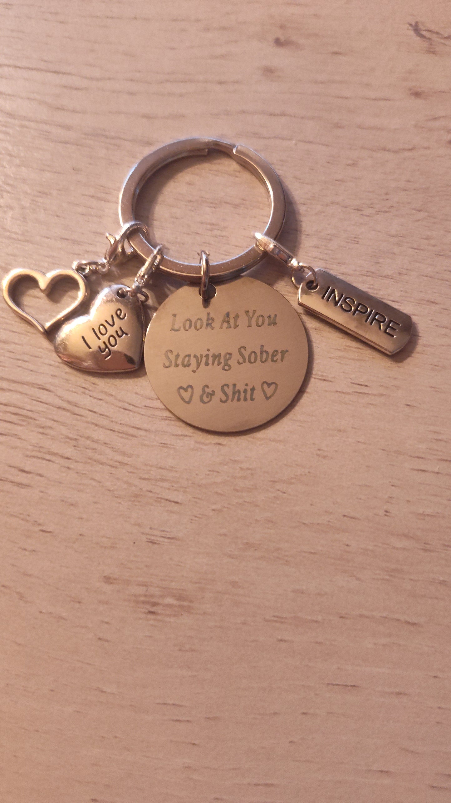 Inspirational Keychain- CLEARANCE