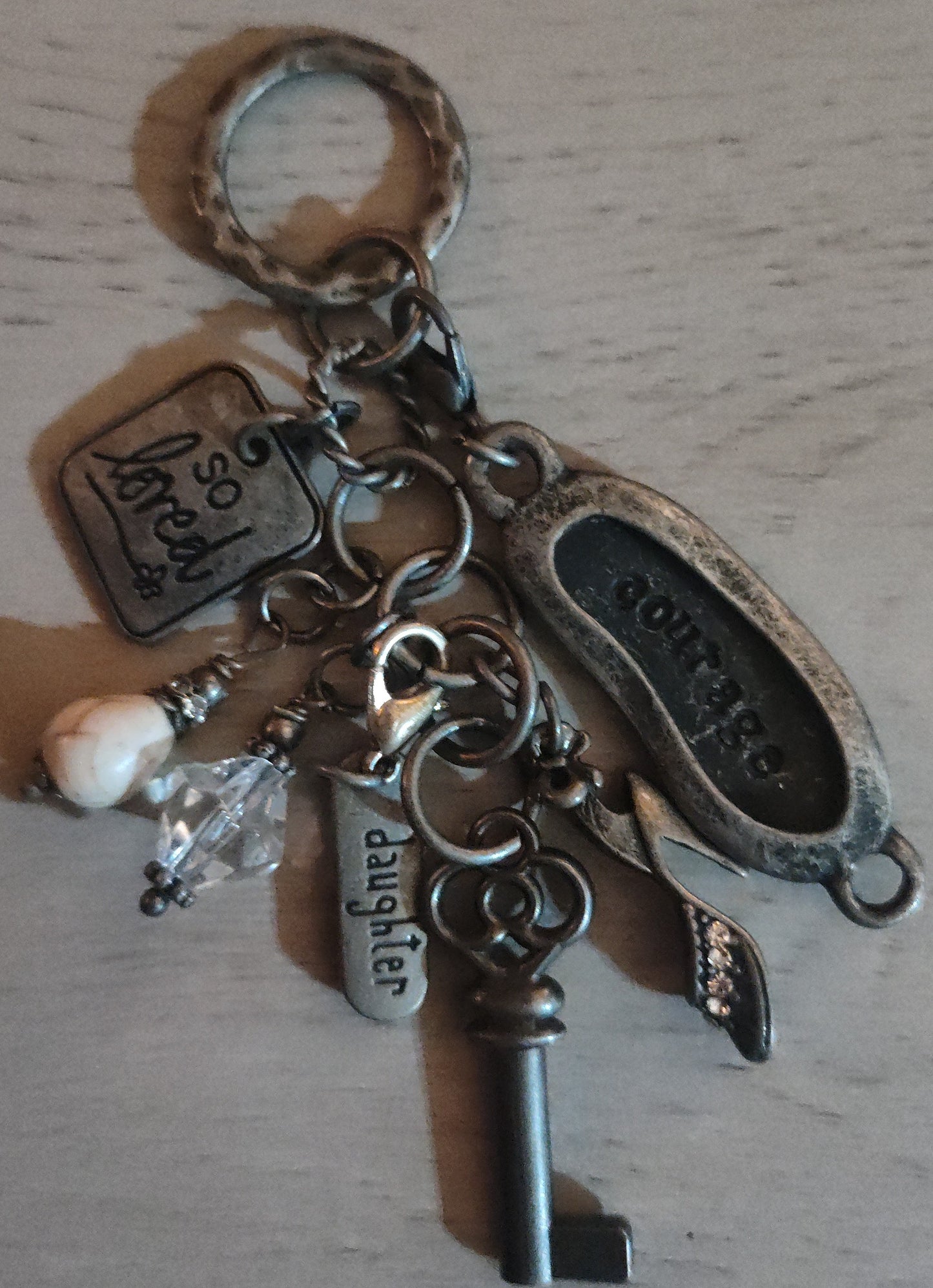 Chunky Keychain for Daughter