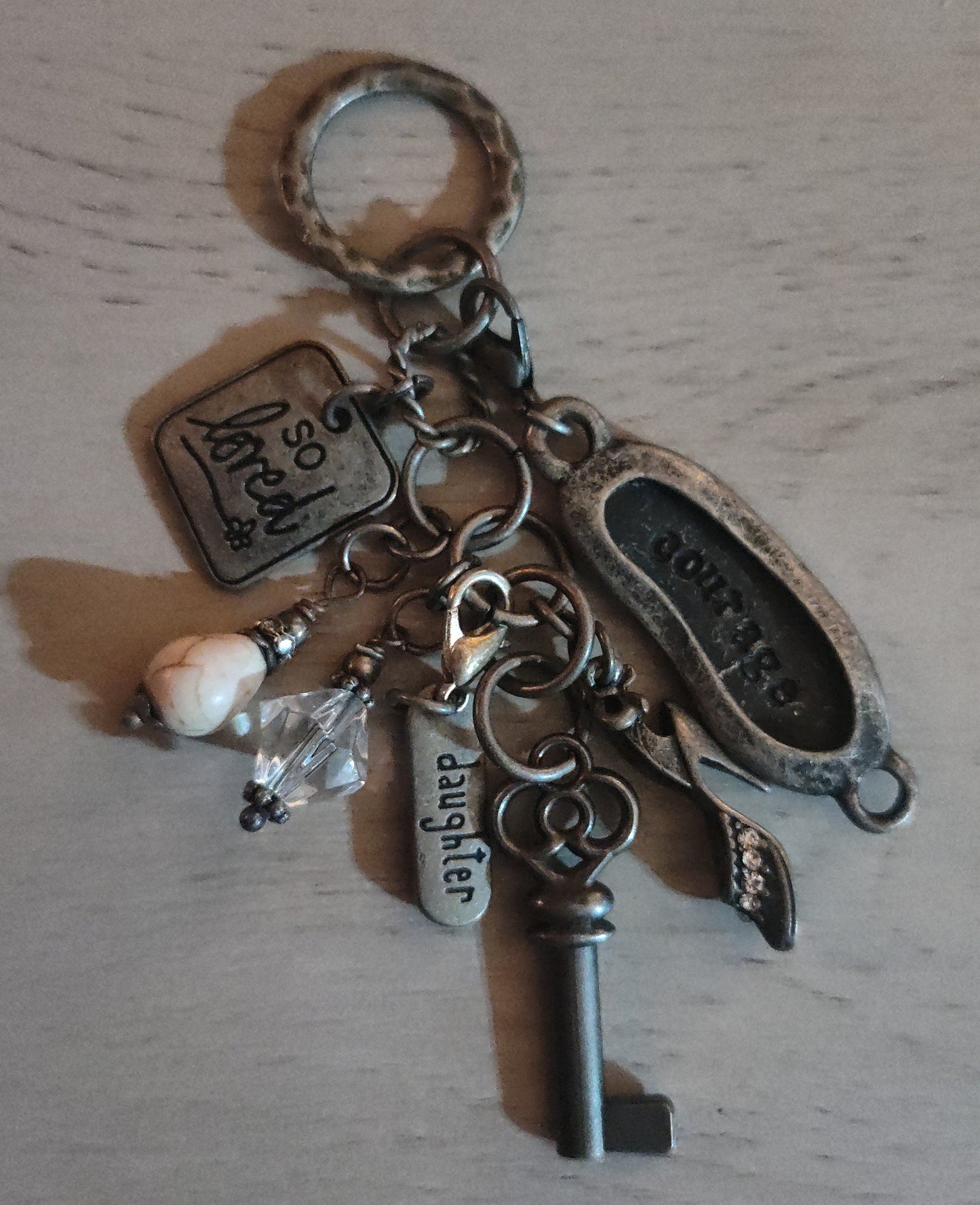 Chunky Keychain for Daughter