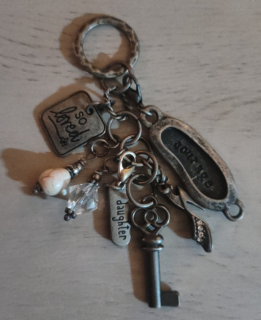Chunky Keychain for Daughter