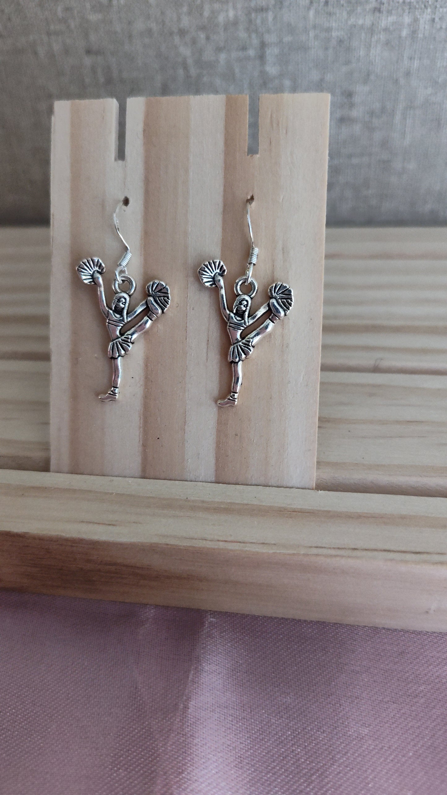 Cheerleader Earrings- CLEARANCE- Discontinued item
