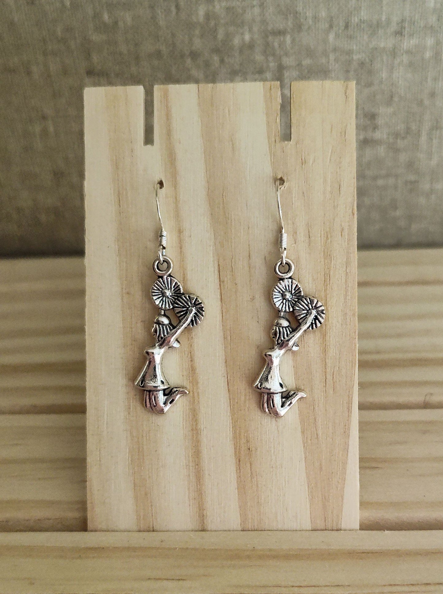 Cheerleader Earrings- CLEARANCE- Discontinued item
