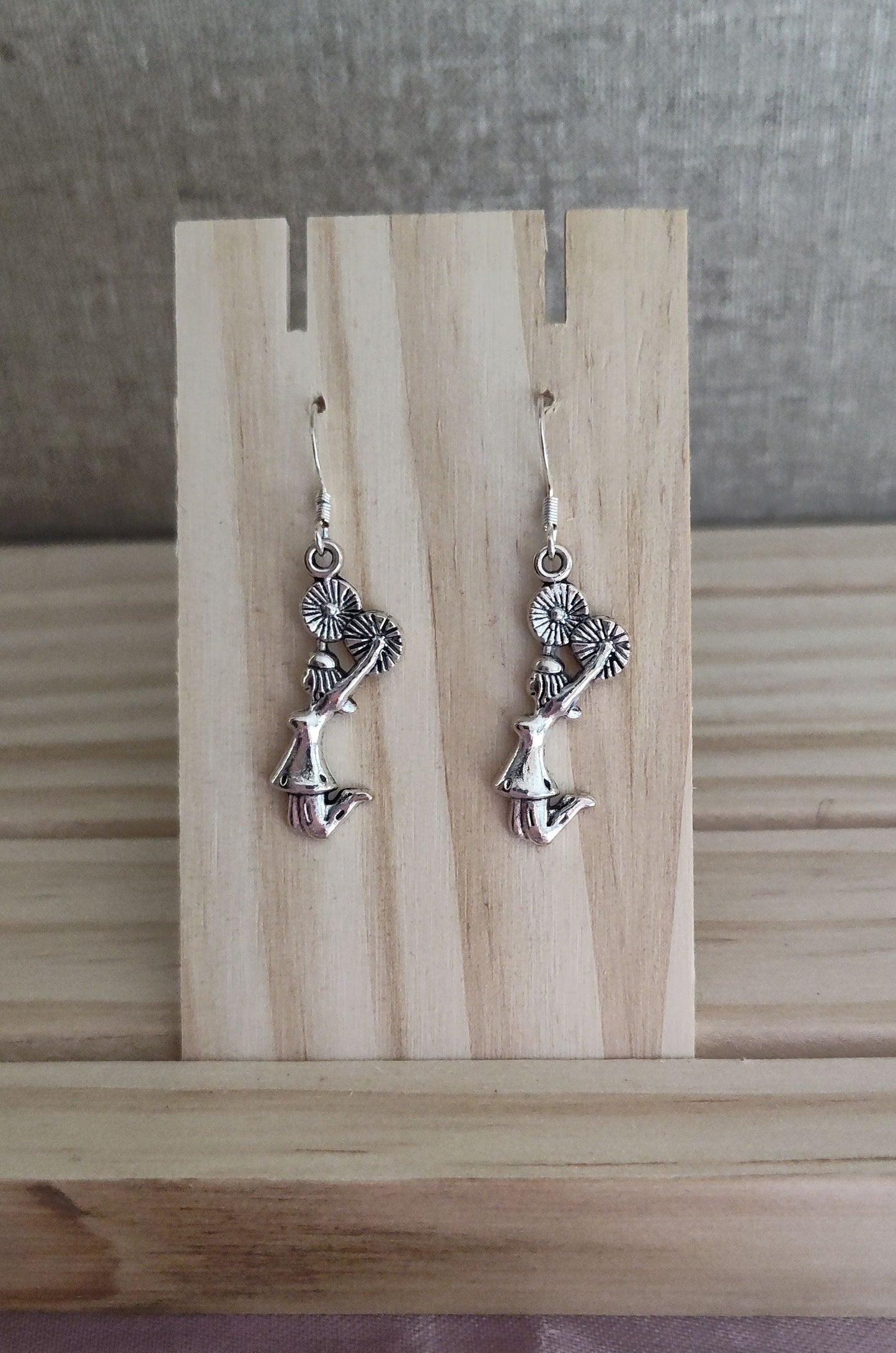 Cheerleader Earrings- CLEARANCE- Discontinued item