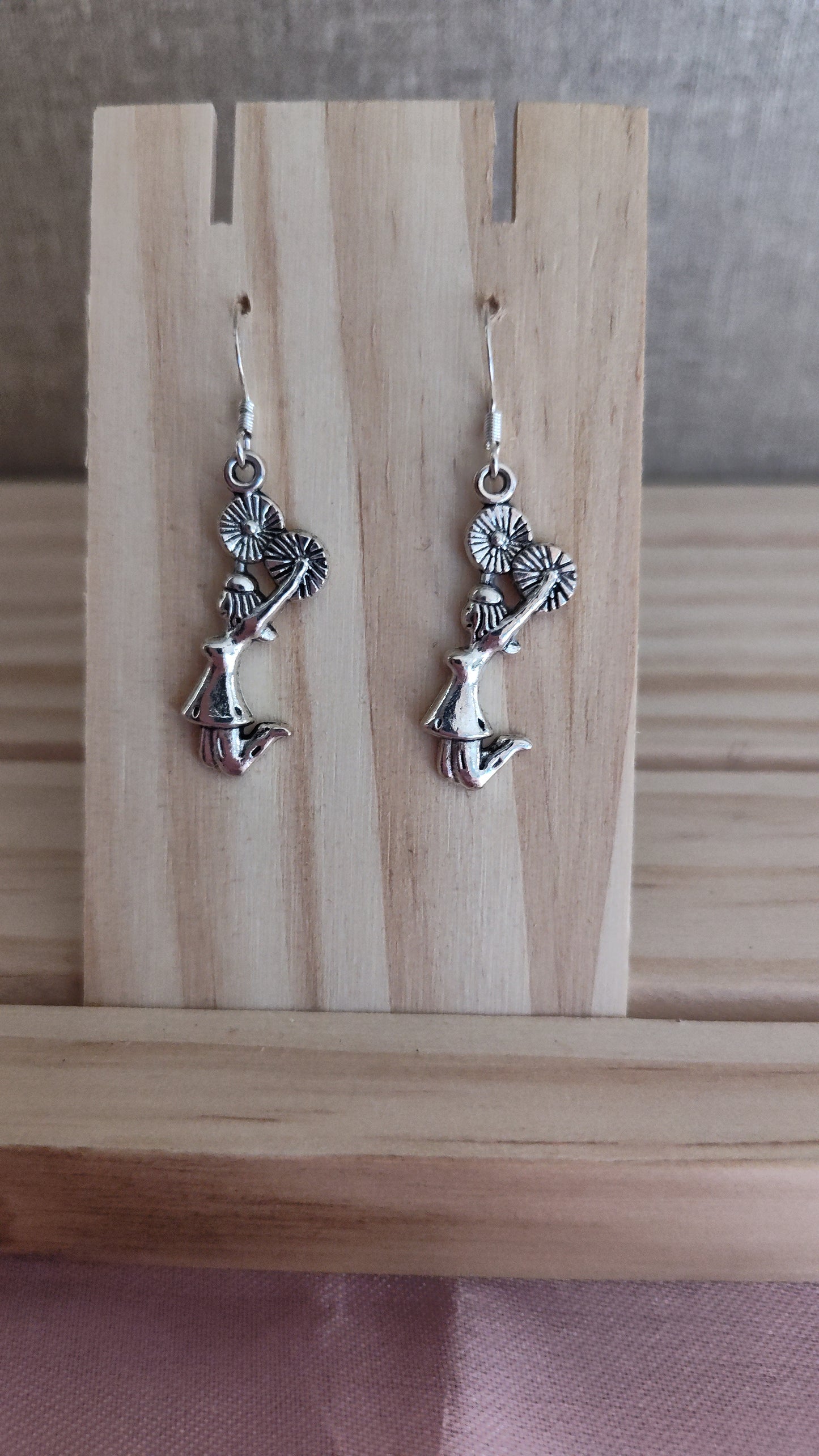 Cheerleader Earrings- CLEARANCE- Discontinued item