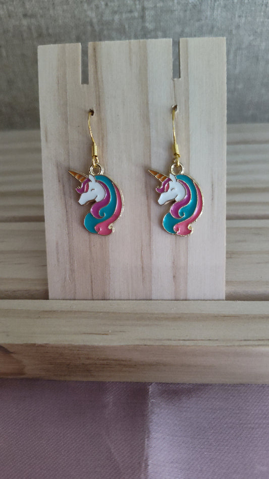 Unicorn Earrings- CLEARANCE- Discontinued item