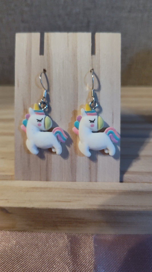 Unicorn Earrings- CLEARANCE