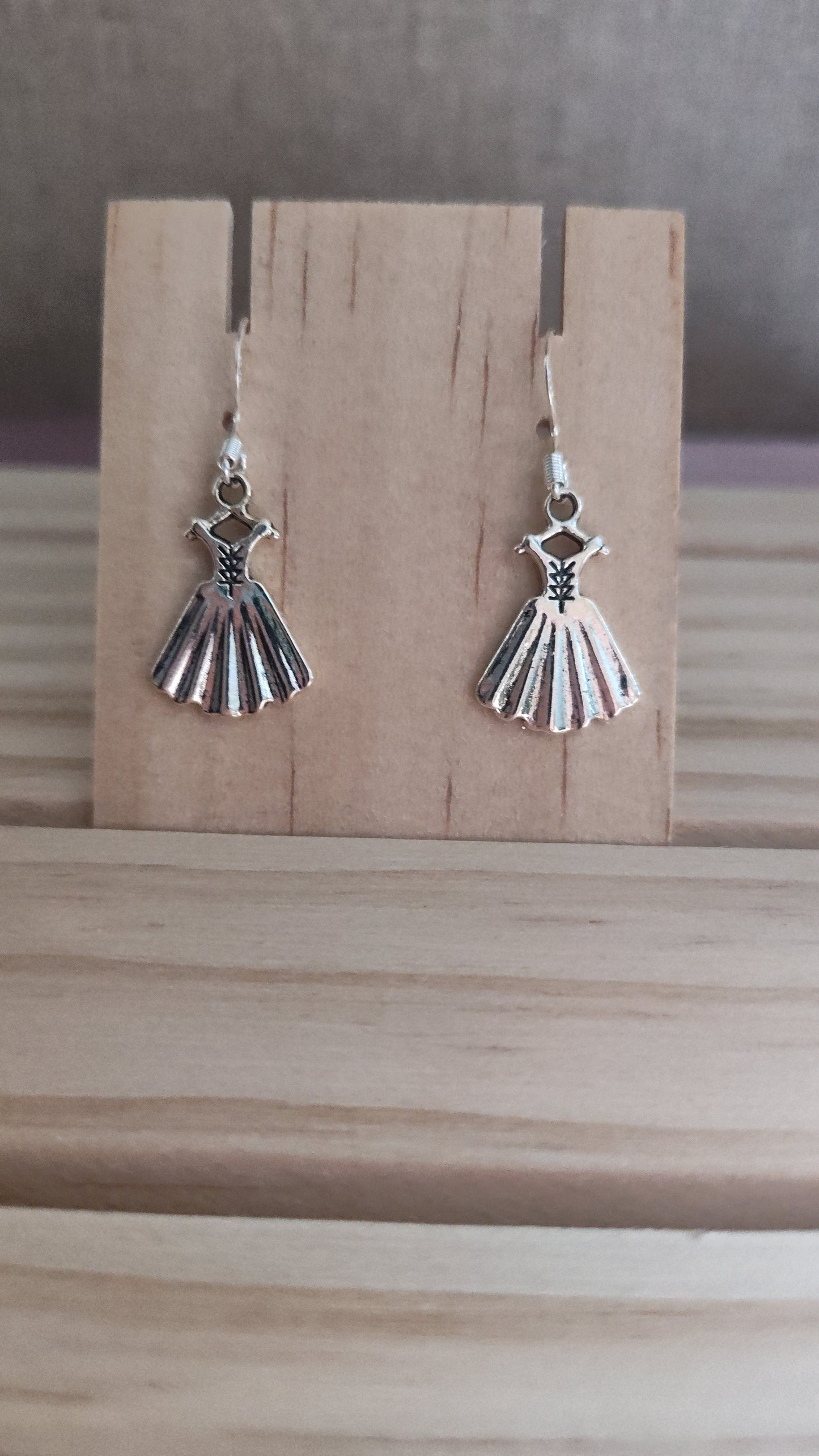 Silver Dress Earrings- CLEARANCE
