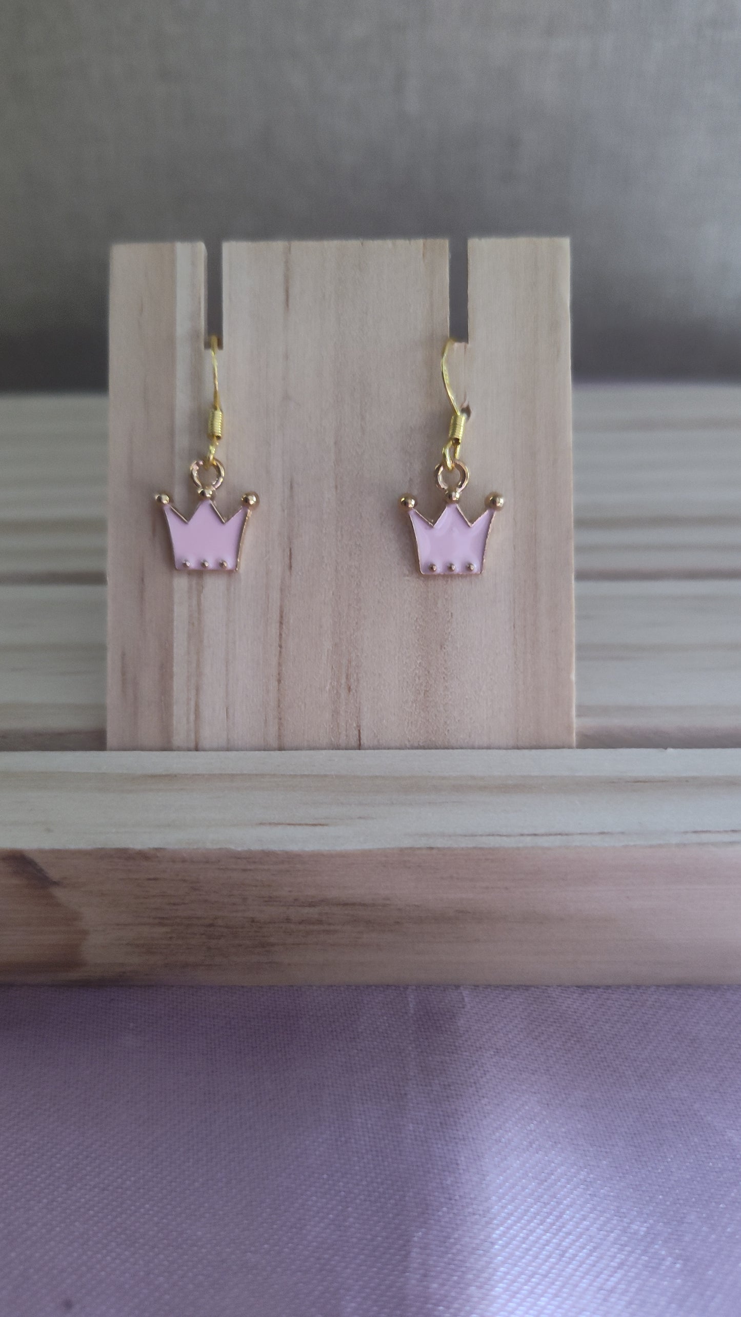 Mini Crown Earrings- CLEARANCE