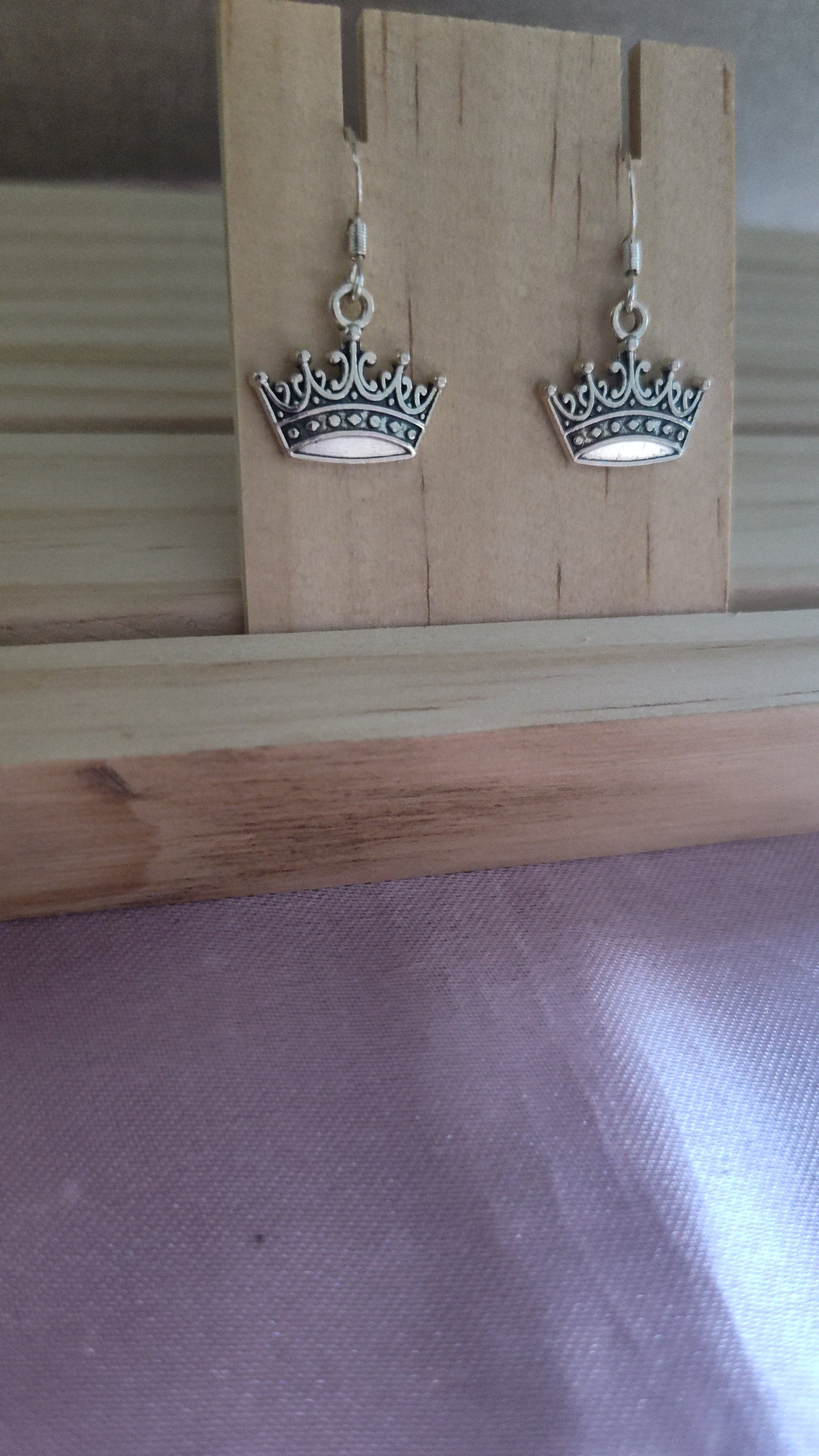 Crown Earrings- CLEARANCE