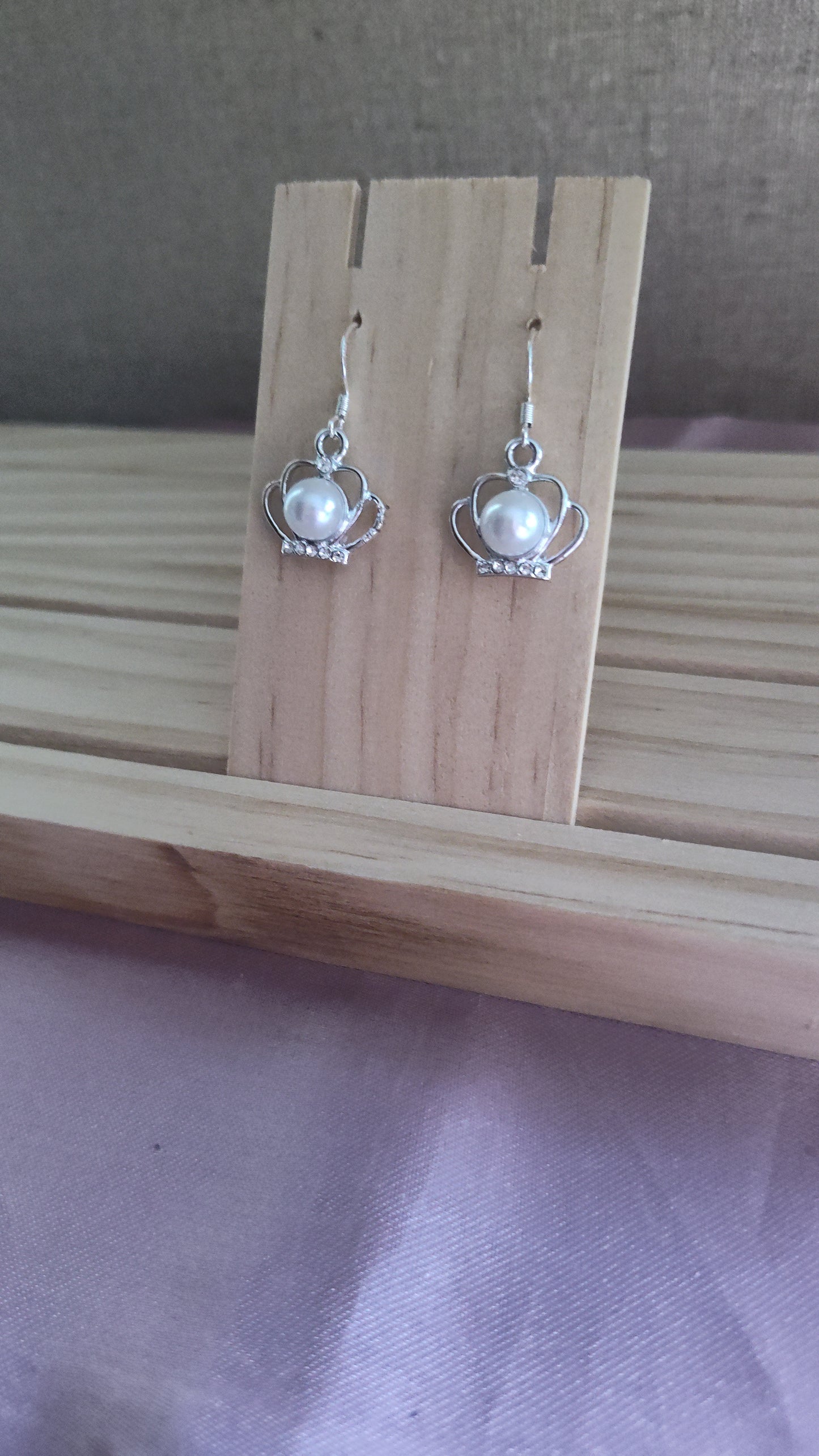 Crown Earrings- SALE