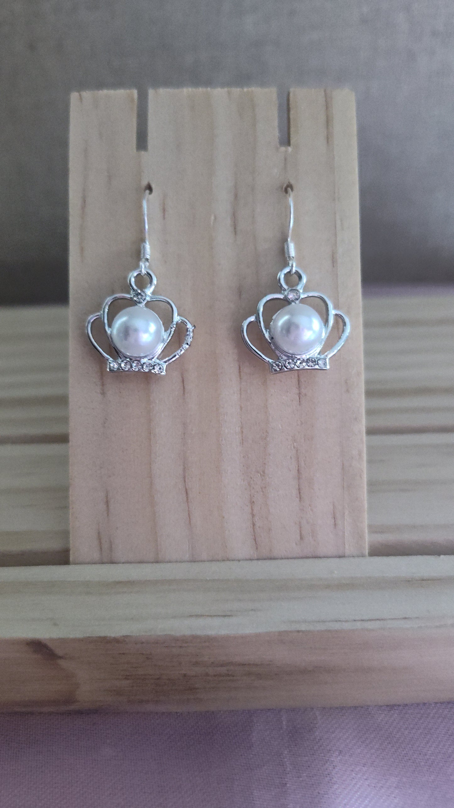 Crown Earrings- SALE