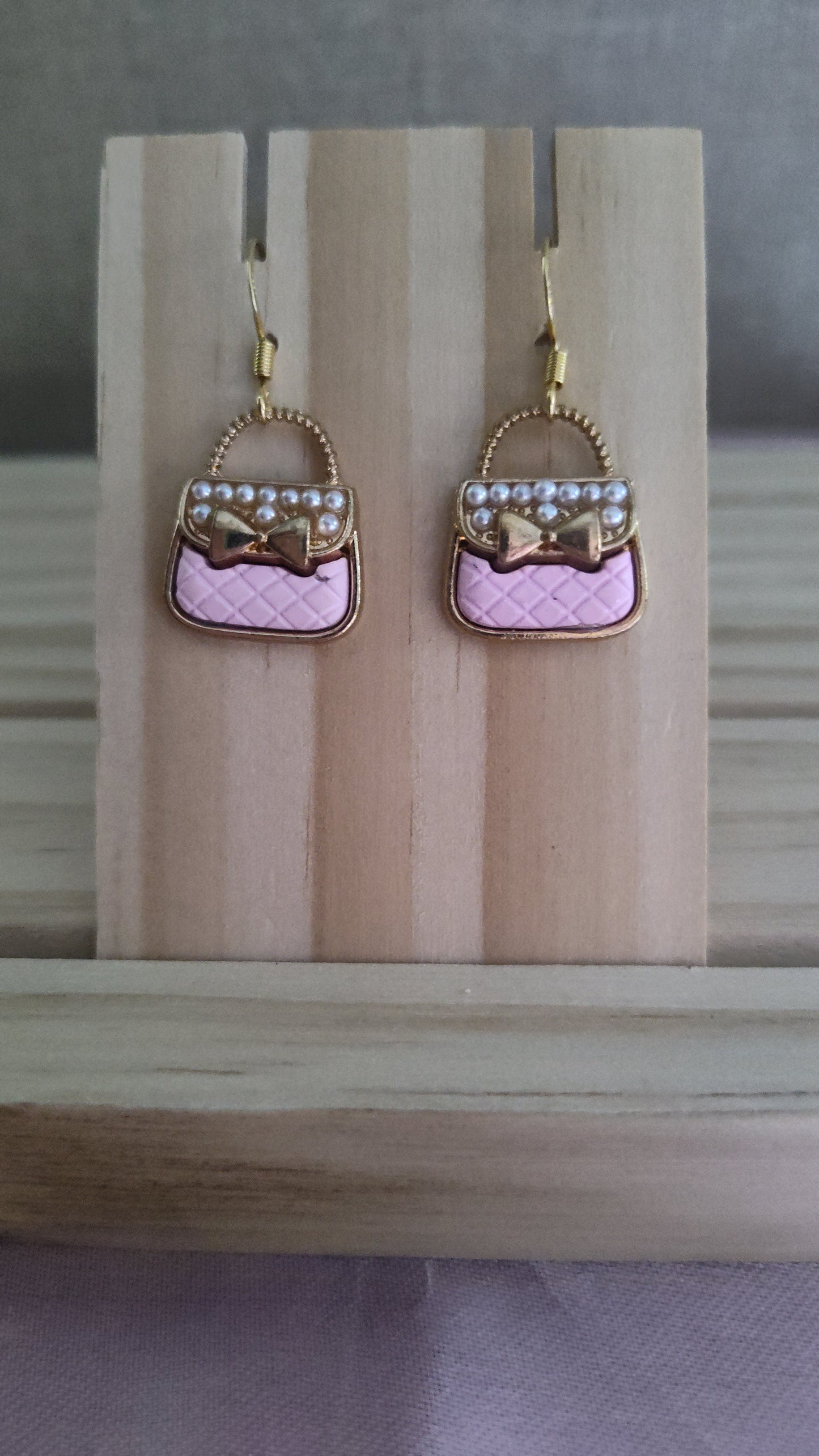 Purse Earrings- CLEARANCE
