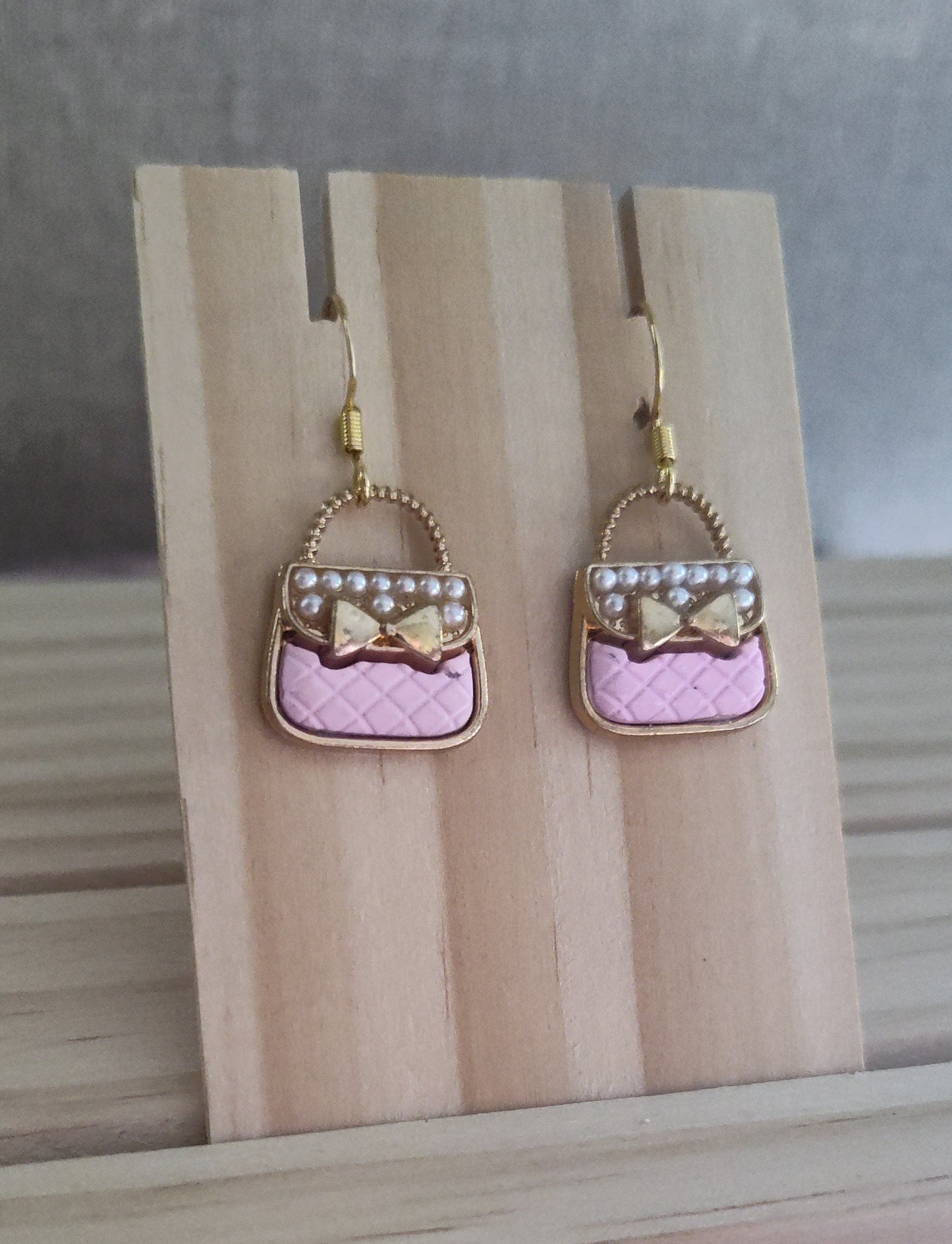 Purse Earrings- CLEARANCE