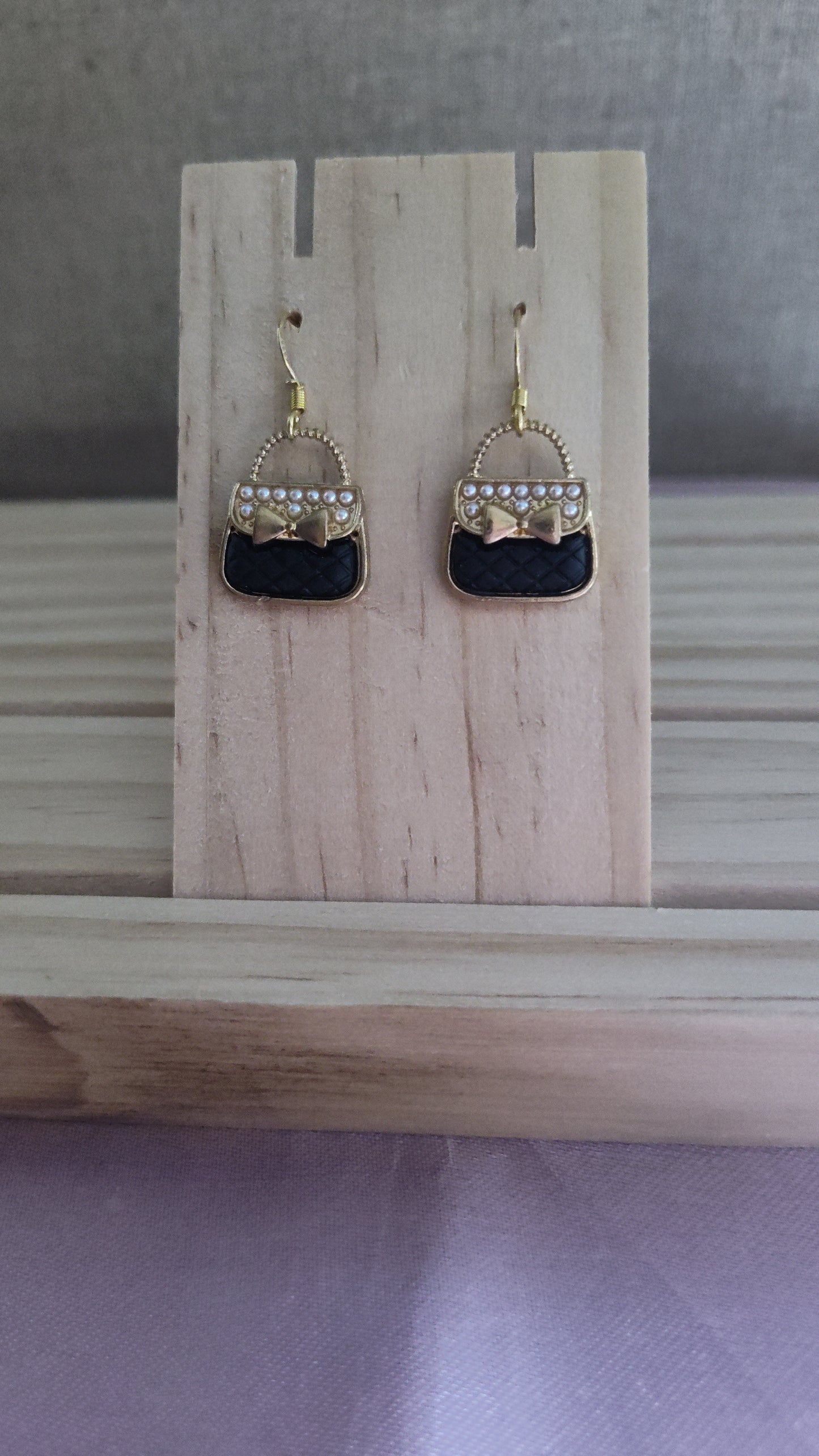 Purse Earrings- CLEARANCE