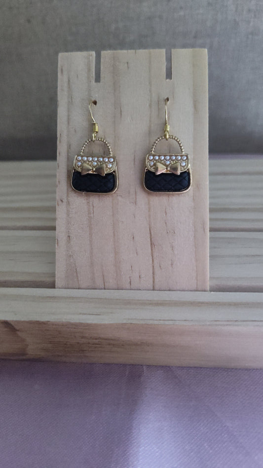 Purse Earrings- CLEARANCE