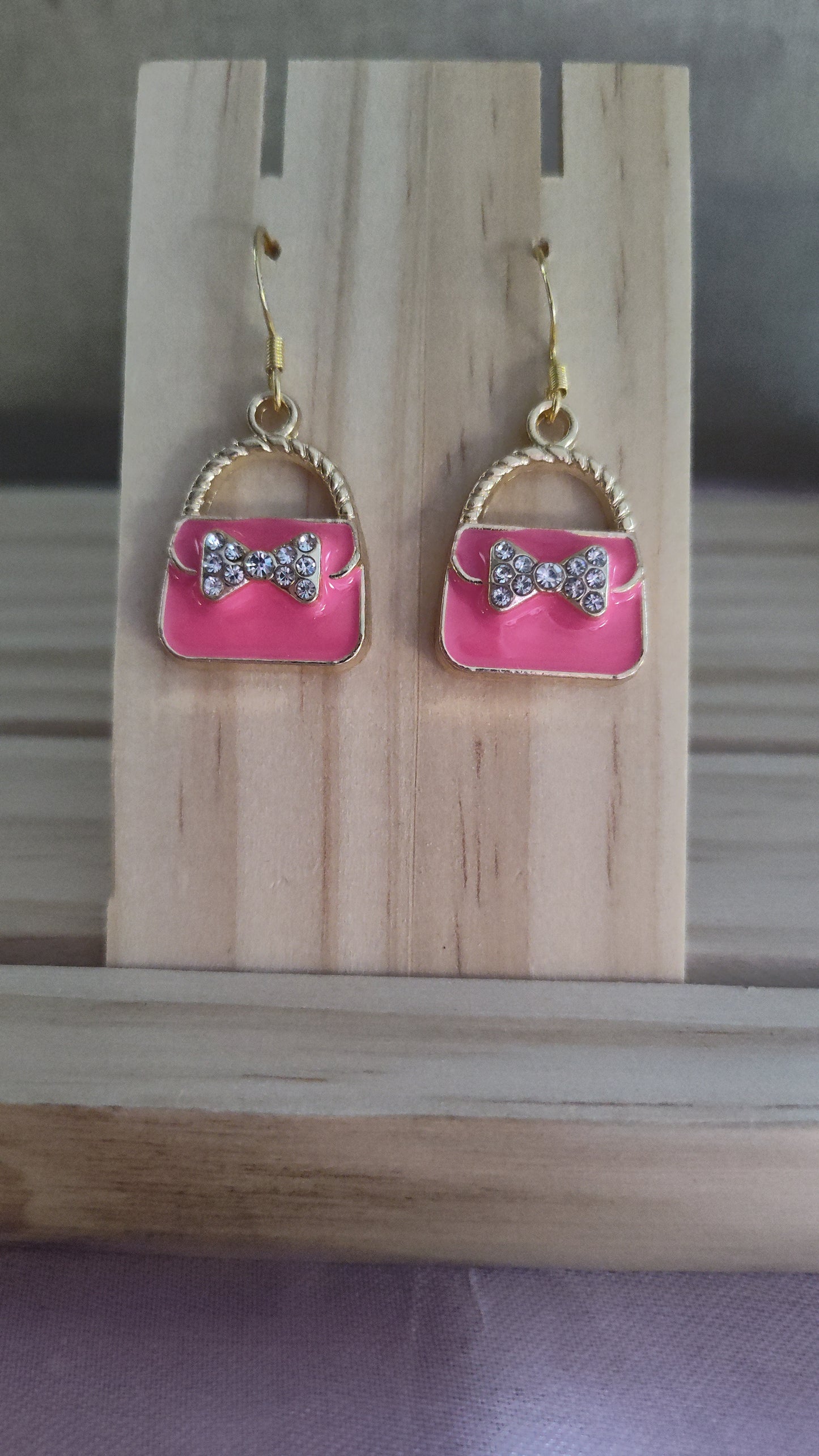 Purse Earrings- CLEARANCE