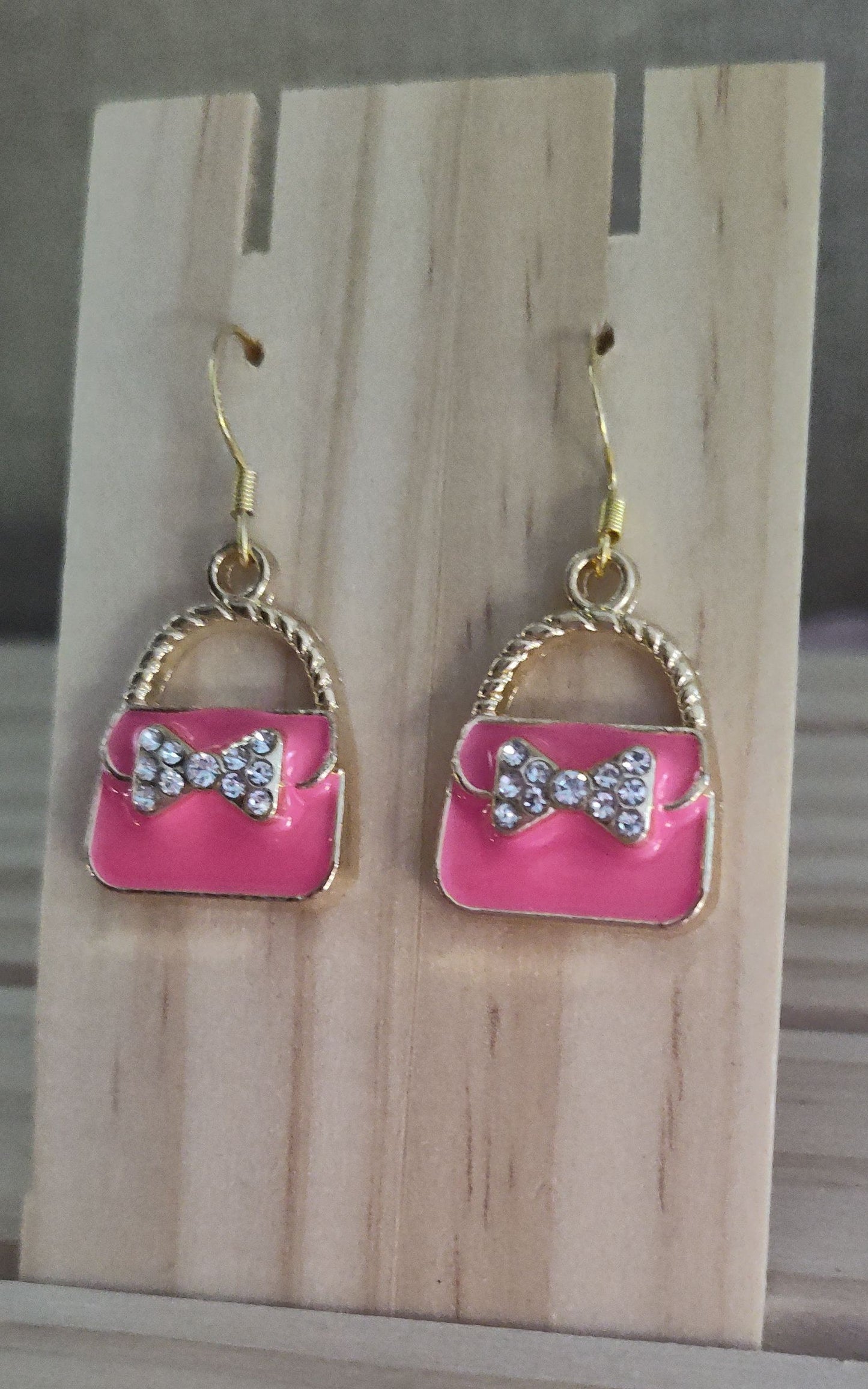 Purse Earrings- CLEARANCE