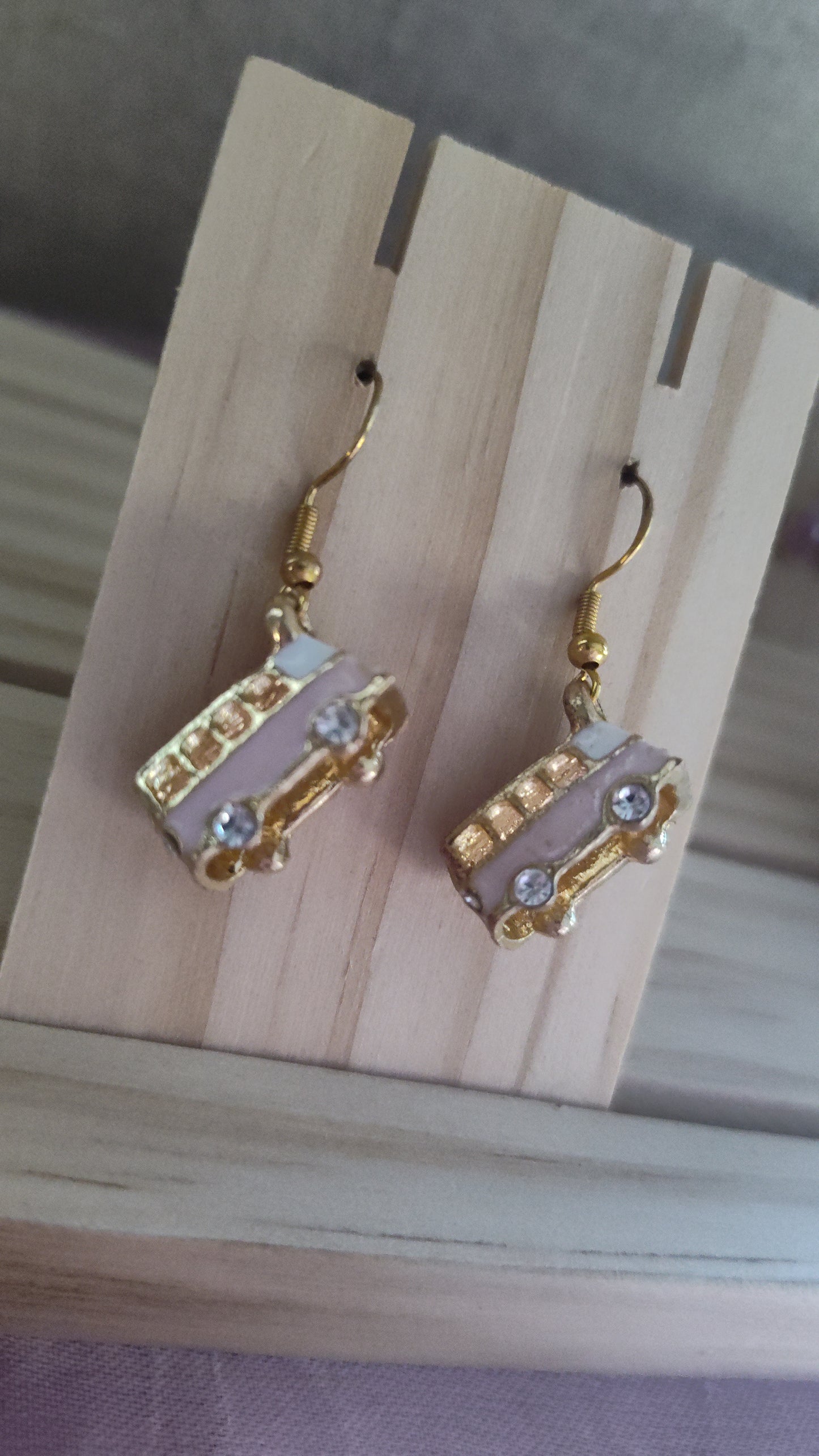 Little Van Earrings- CLEARANCE- Discontinued item