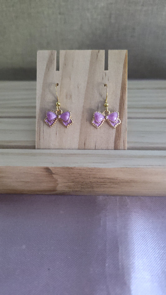 Mini Bow Earrings- CLEARANCE