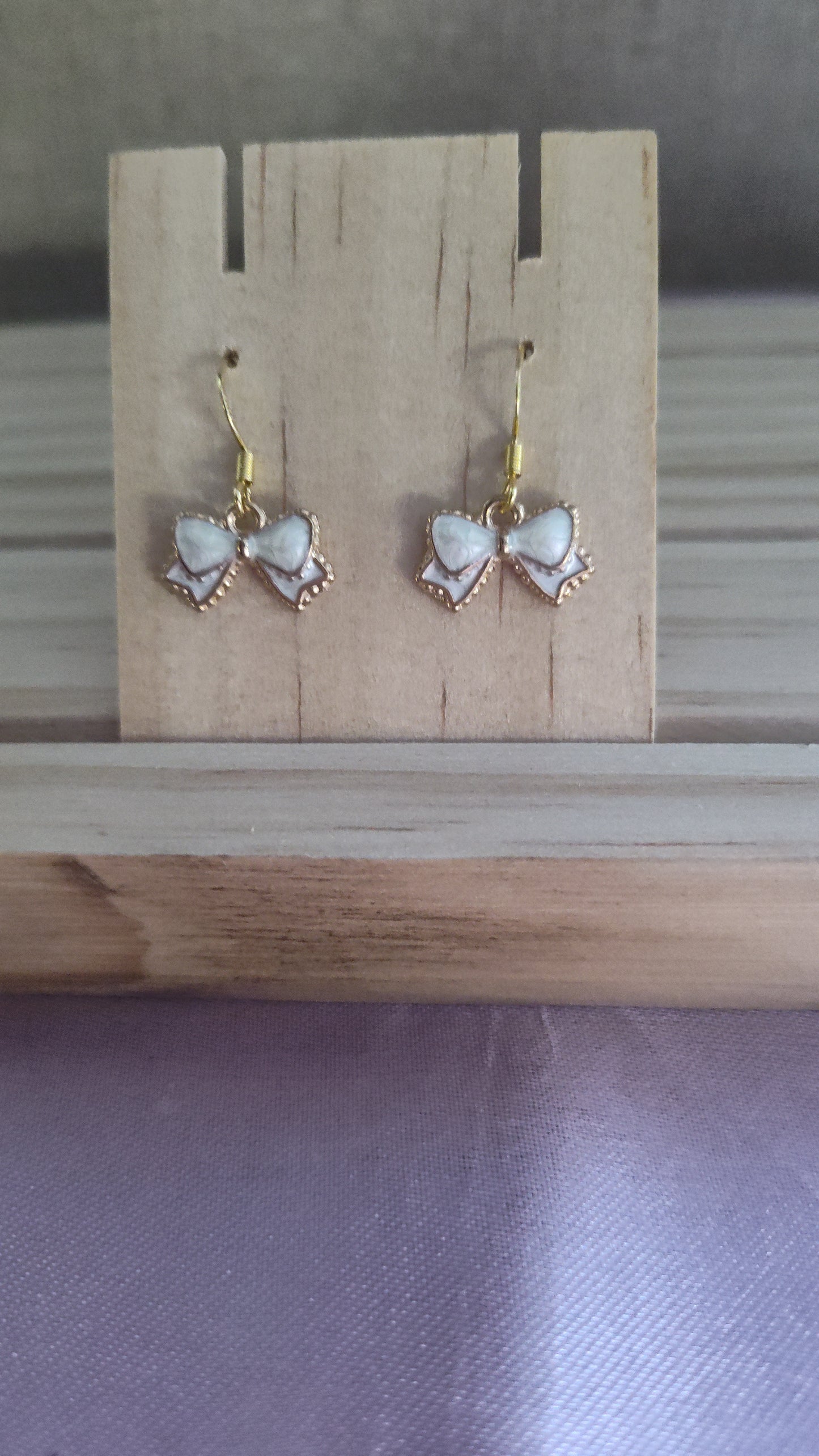 Mini Bow Earrings- CLEARANCE