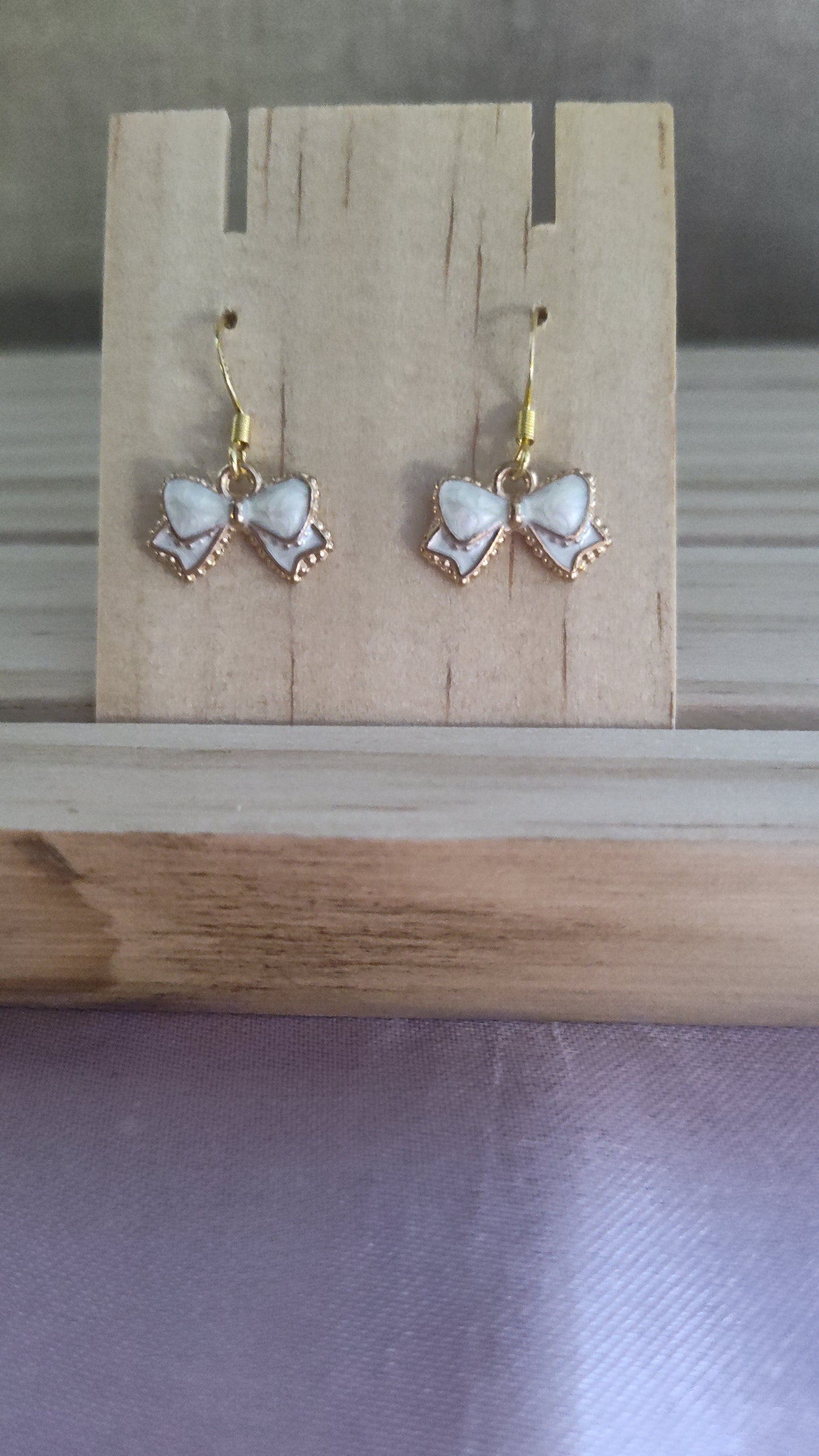 Mini Bow Earrings- CLEARANCE
