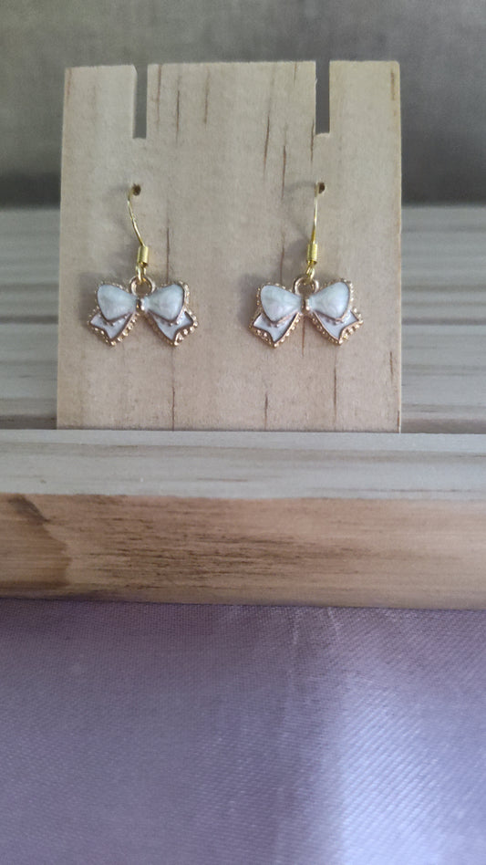Mini Bow Earrings- CLEARANCE