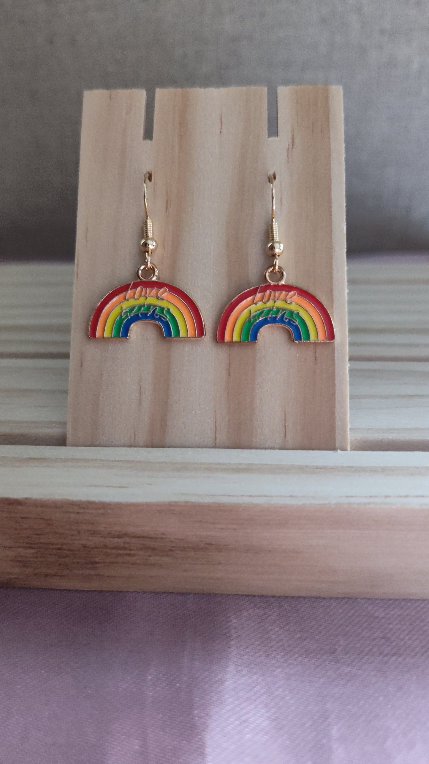 Pride Rainbow Earrings-CLEARANCE