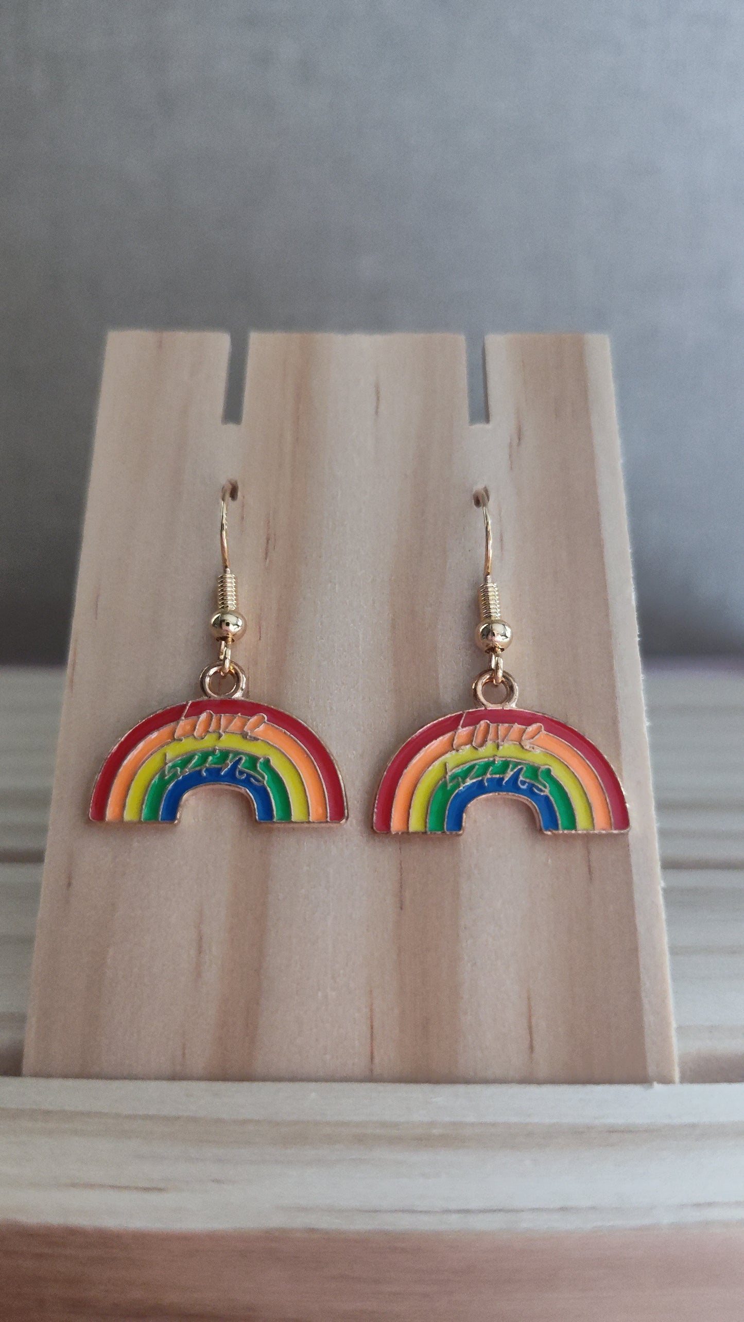 Pride Rainbow Earrings-CLEARANCE