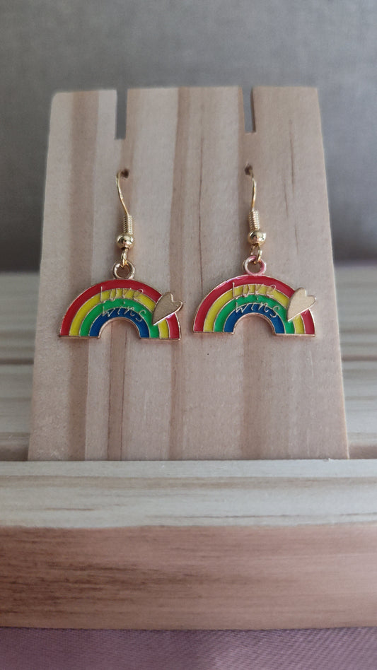 Pride Rainbow Earrings- CLEARANCE