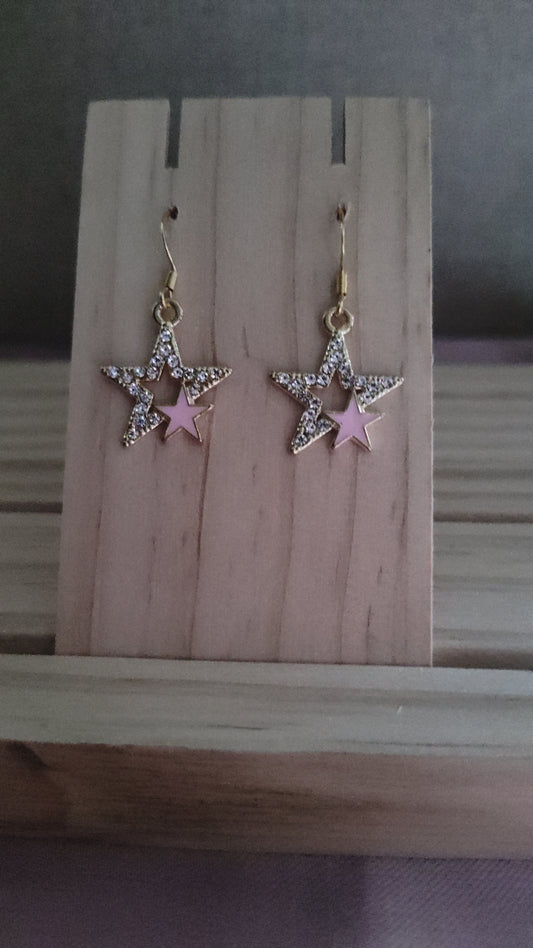 Star Earrings- CLEARANCE