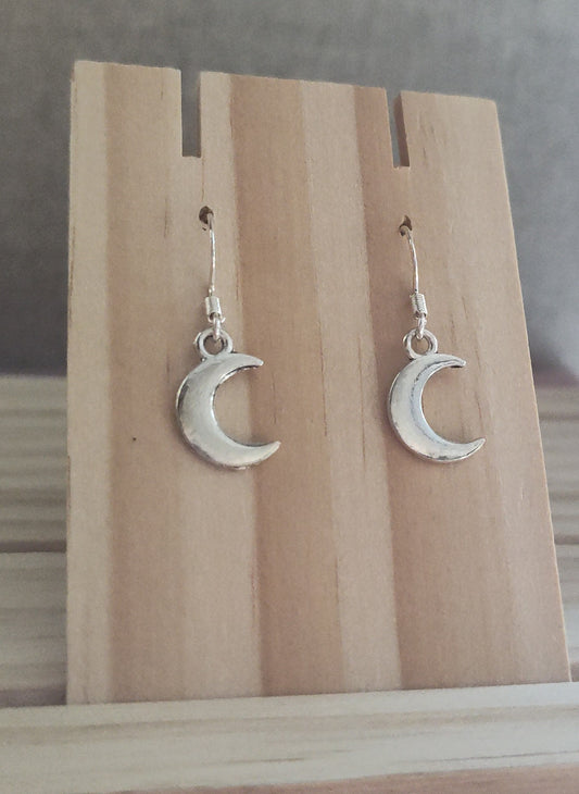 Moon Earrings- CLEARANCE