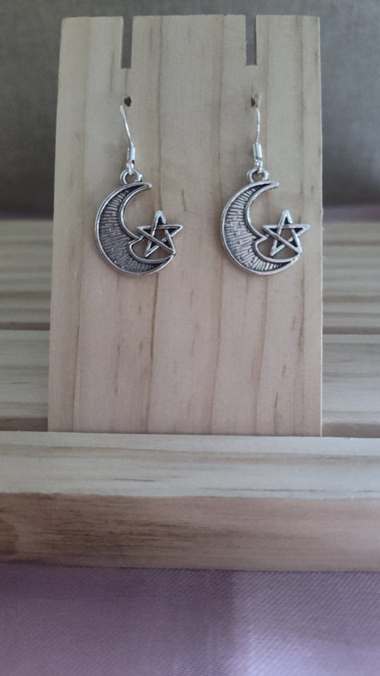 Moon Earrings- CLEARANCE- Discontinued item
