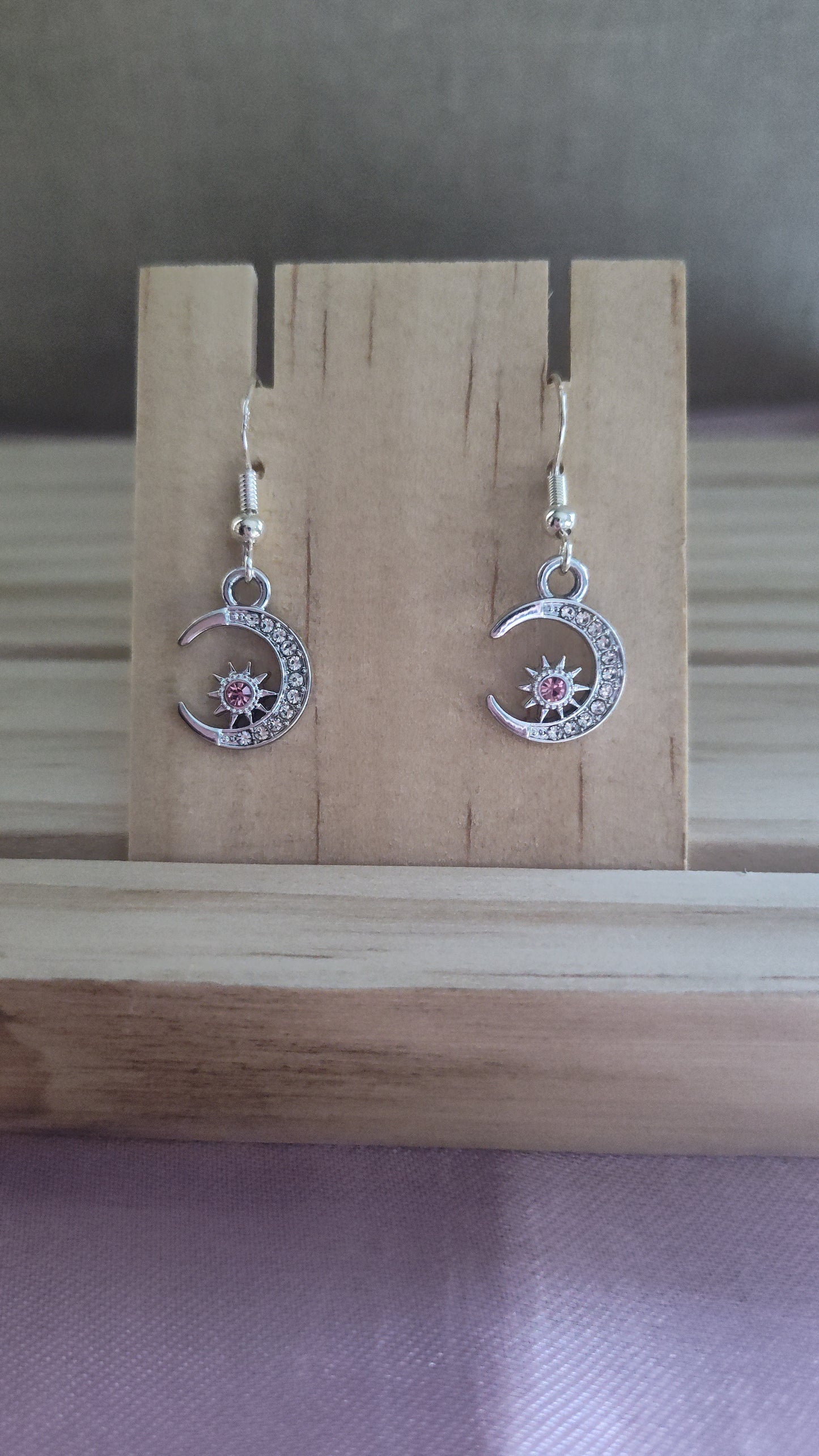 Moon Earrings- SALE- Discontinued item